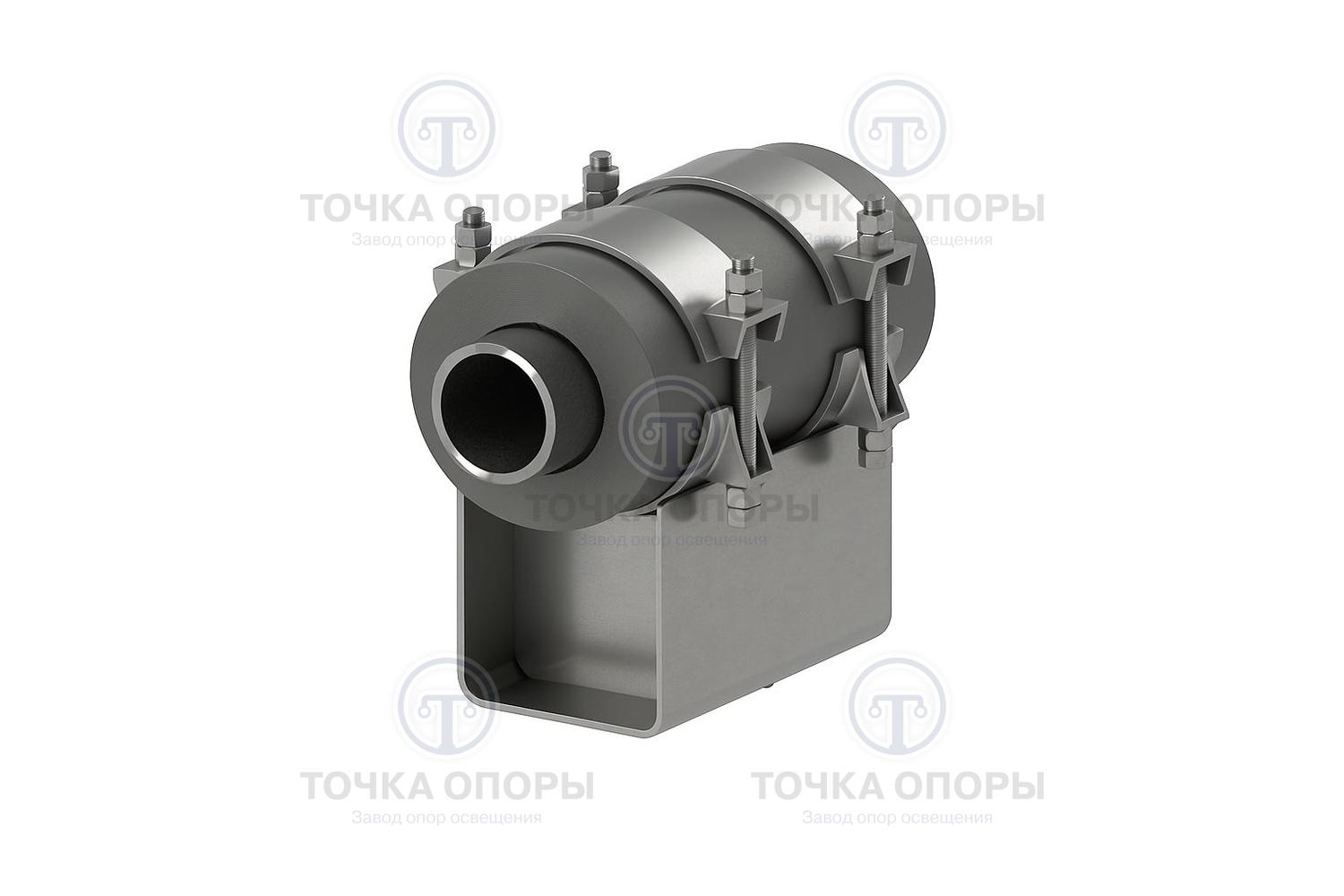 Опора скользящая бугельная для трубопроводов в ППМ изоляции ОПБ ППМИ