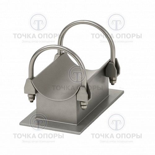 Опоры неподвижные хомутовые для надземной прокладки 313.ТС-007.013