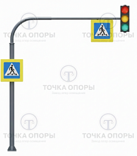 Светофорные опоры СОДГ-6,15-3,5