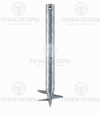 Свая винтовая СВМ 530-4,5-150