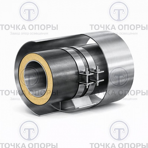 Скользящая опора для прокладки в футляре трубы ППУ Ду45/125/325