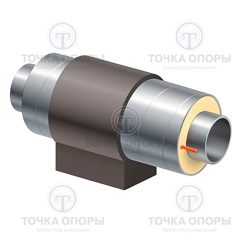 Элемент неподвижной опоры в ППУ изоляции тип 3-А